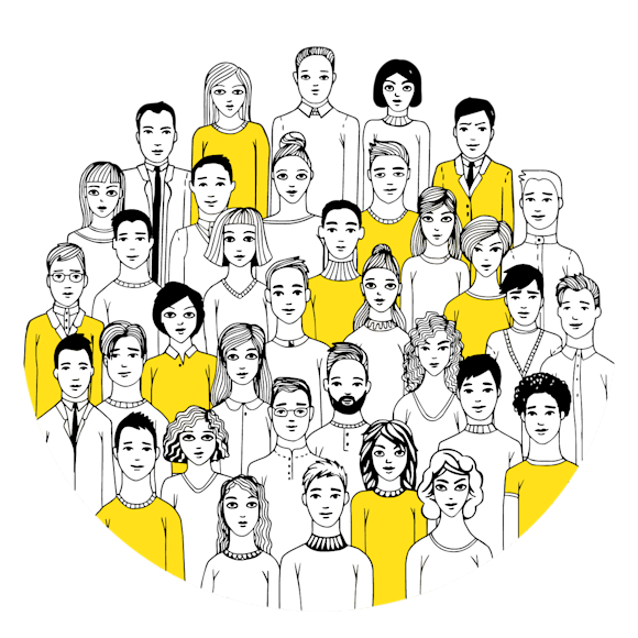 community of people.