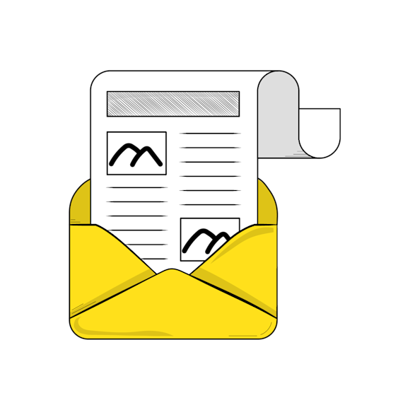 Create a quarterly newsletter