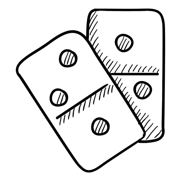 Illustration of dominoes