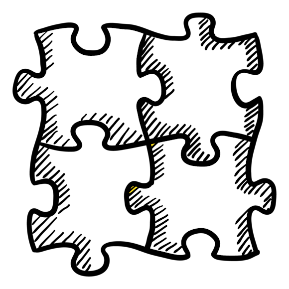 puzzle pieces connecting